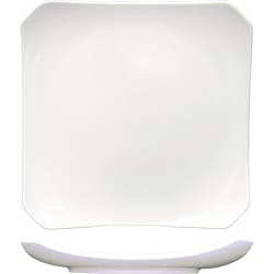 International Tableware PA-160 Paragon™ Porcelain BW Notched Plate 10-3/4"