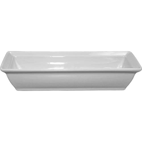 International Tableware EL-83 Elite™ Porcelain BW Rectangular Bowl (8oz)