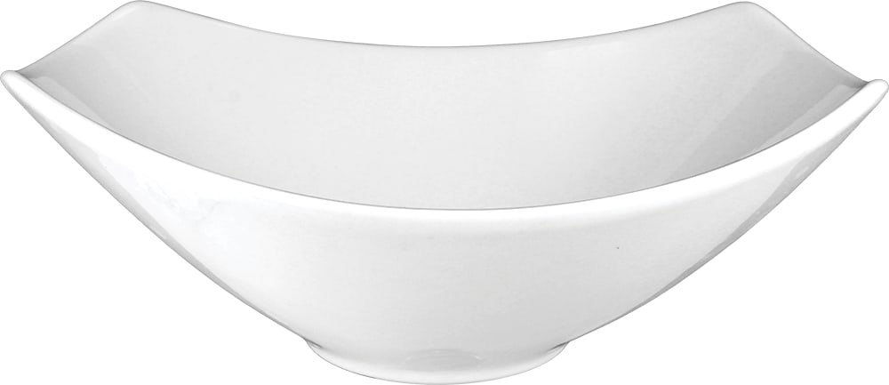 International Tableware QP-38 Quad™ Porcelain EW Square Bowl (7oz)