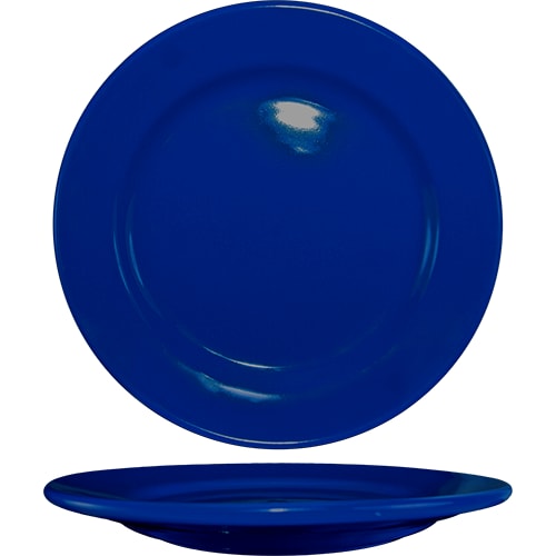 International Tableware CA-9-CB Cancun™ Stoneware Cobalt Blue WR Plate 9-3/4"