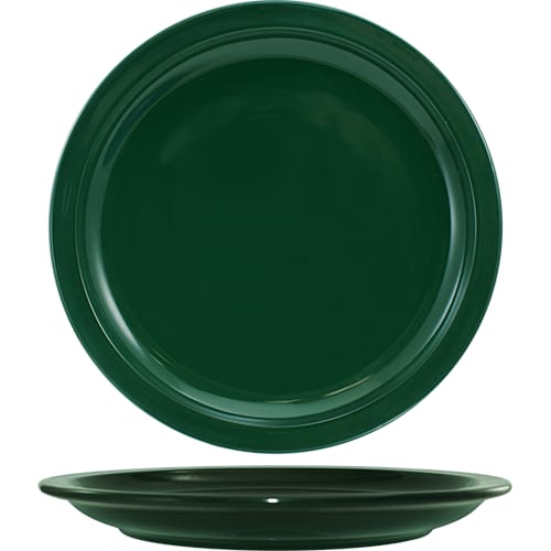 International Tableware CAN-6-G Cancun™ Stoneware Green NR Plate 6-1/2"