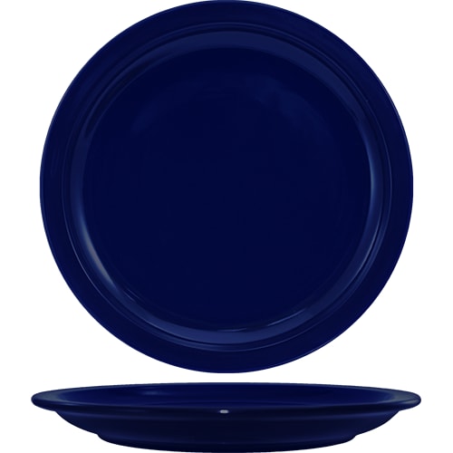 International Tableware CAN-8-CB Cancun™ Stoneware Cobalt Blue NR Plate 9"