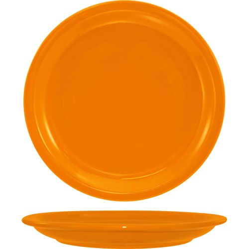 International Tableware CAN-8-O Cancun™ Stoneware Orange NR Plate 9"