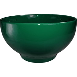 International Tableware CA-45-G Cancun™ Stoneware Green Footed Bowl (144oz)