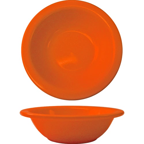 International Tableware CA-10-O Cancun™ Stoneware Orange Grapefruit Bowl (13oz)