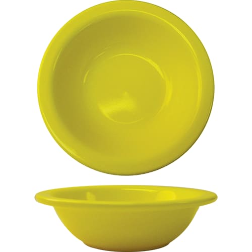 International Tableware CA-10-Y Cancun™ Stoneware Yellow Grapefruit Bowl (13oz)