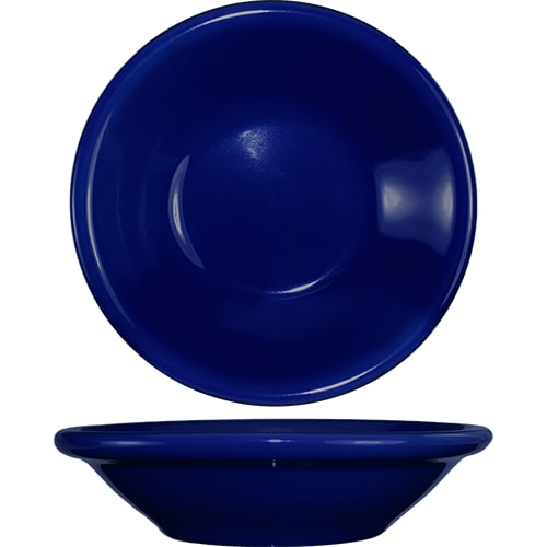 International Tableware CAN-11-CB Cancun™ Stoneware Cobalt Blue Fruit Bowl (5oz)