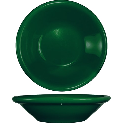 International Tableware CAN-11-G Cancun™ Stoneware Green Fruit Bowl (5oz)