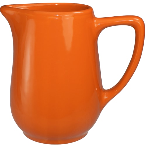 International Tableware CA-60-O Cancun™ Stoneware Orange Creamer (13oz)