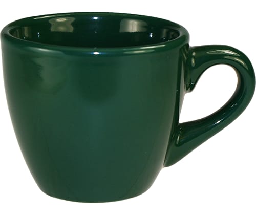 International Tableware CA-35-G Cancun™ Stoneware Green A.D. Cup (3.5oz)