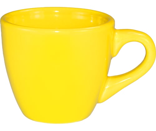 International Tableware CA-35-Y Cancun™ Stoneware Yellow A.D. Cup (3.5oz)