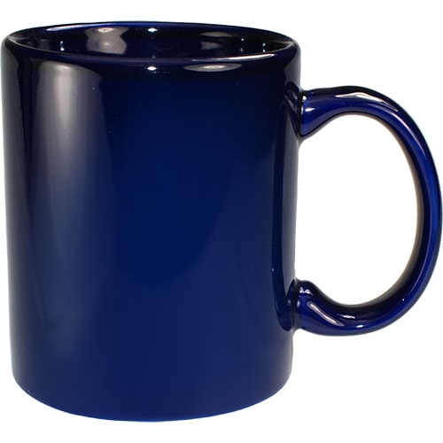 International Tableware 87168-04 Cancun™ Stoneware Cobalt Blue C-Handle Mug (11oz)