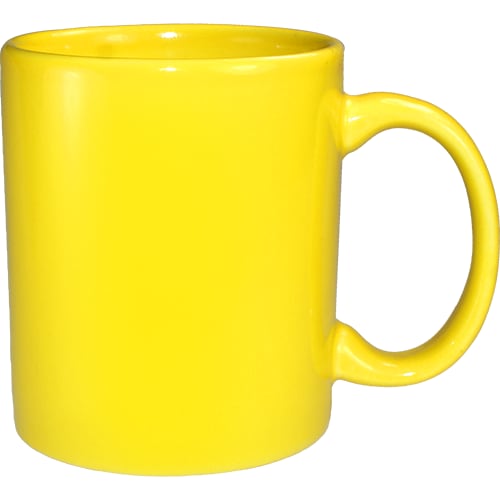 International Tableware 87168-242 Cancun™ Stoneware Yellow C-Handle Mug (11oz)