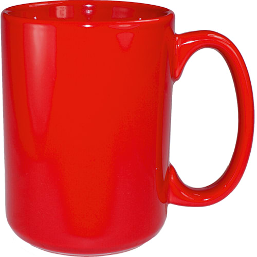International Tableware 81015-2194 Cancun™ Stoneware Crimson Red El Grande Mug (13oz)