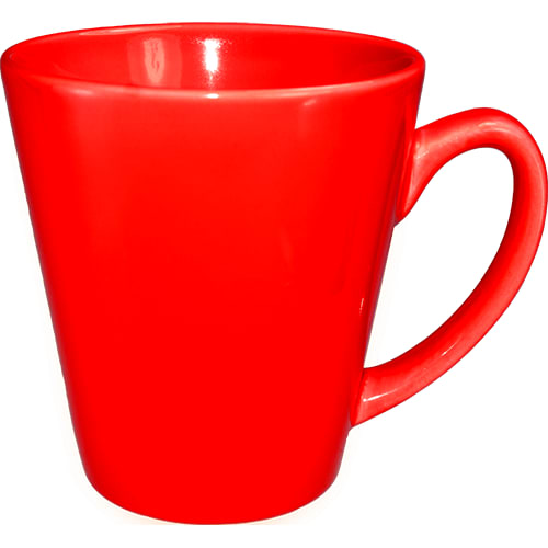 International Tableware 839-2194 Cancun™ Stoneware Crimson Red Funnel Cup (12oz)