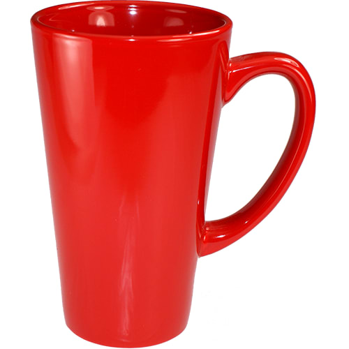 International Tableware 867-2194 Cancun™ Stoneware Crimson Red Funnel Cup (16oz)