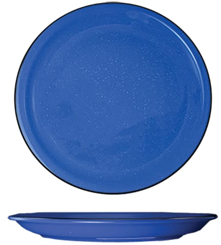 International Tableware CFN-16 Campfire™ Stoneware Blue w/White Speckles NR Plate 10-1/2"
