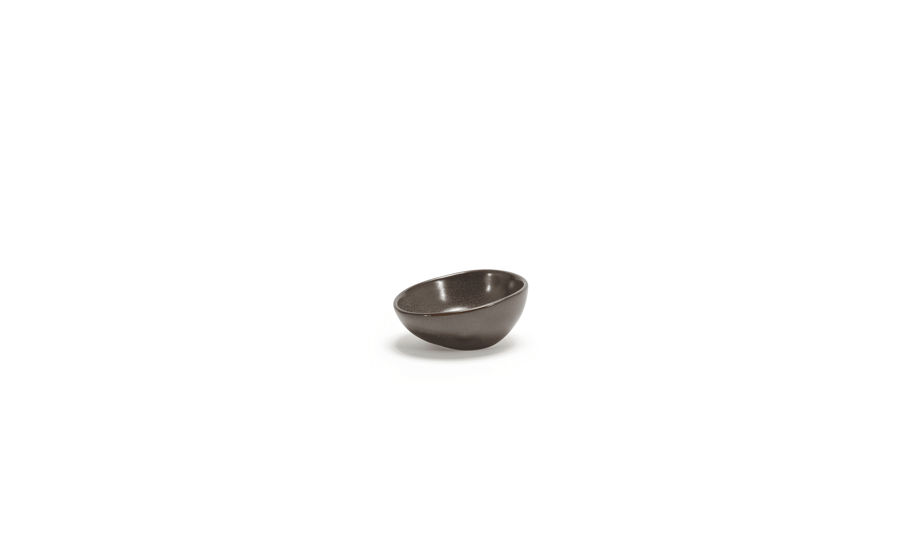 Front of the House ASC023ESP23 1.5 oz Kiln® Ramekin, Mocha, 12/Case