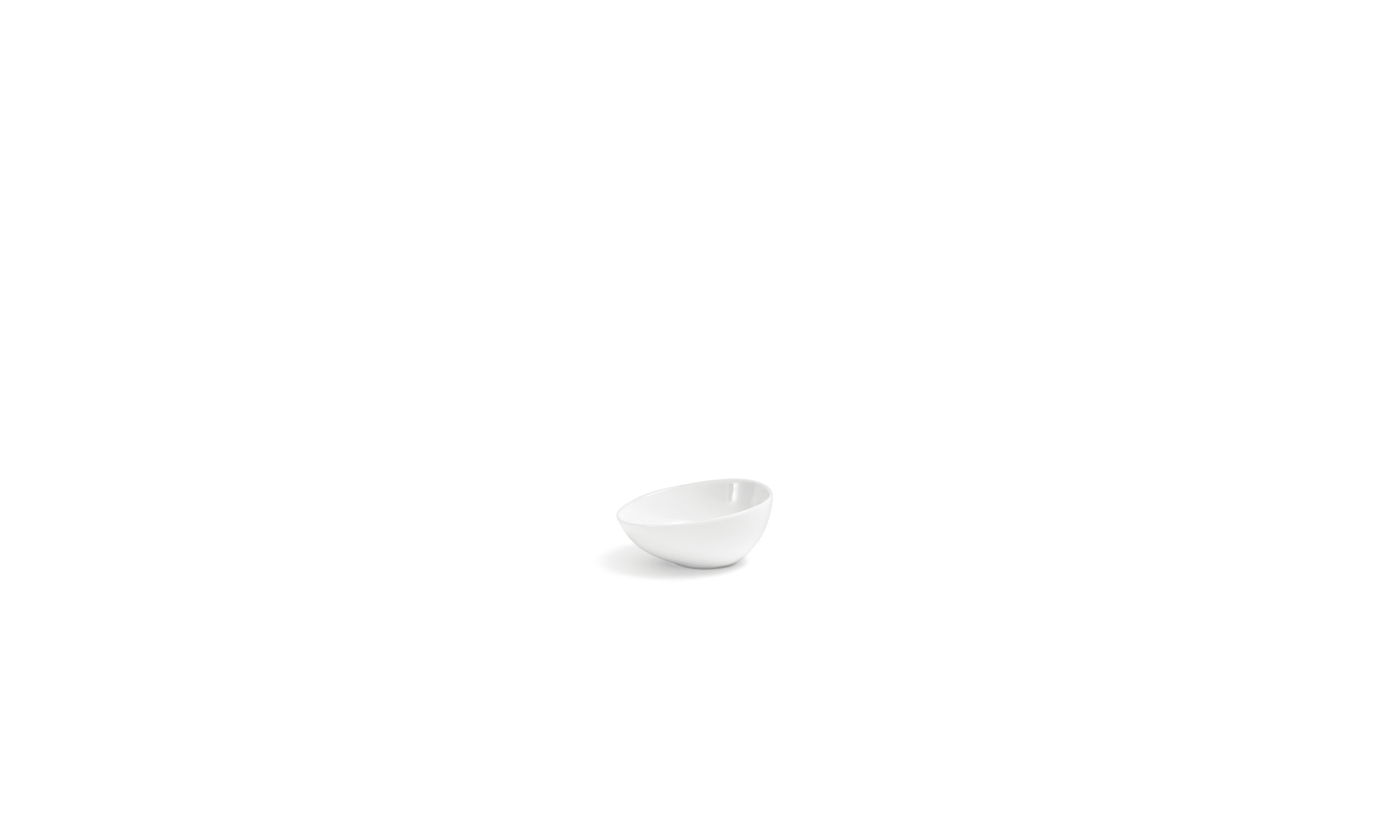 Front of the House ASC023WHP23 1.5 oz Kiln® Ramekin, White, 12/Case