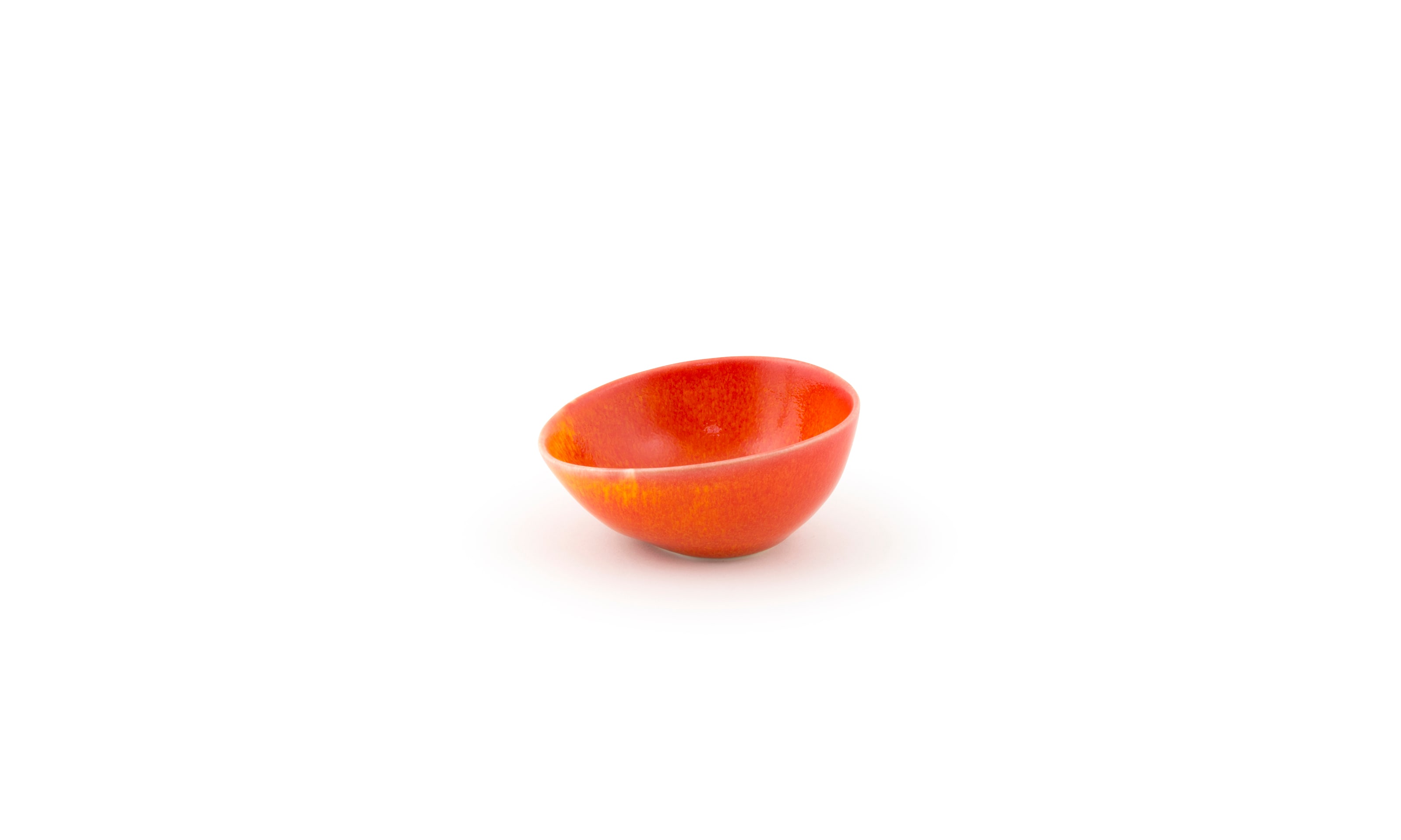 Front of the House ASC024ORP23 4 oz Kiln® Ramekin, Blood Orange, 12/Case