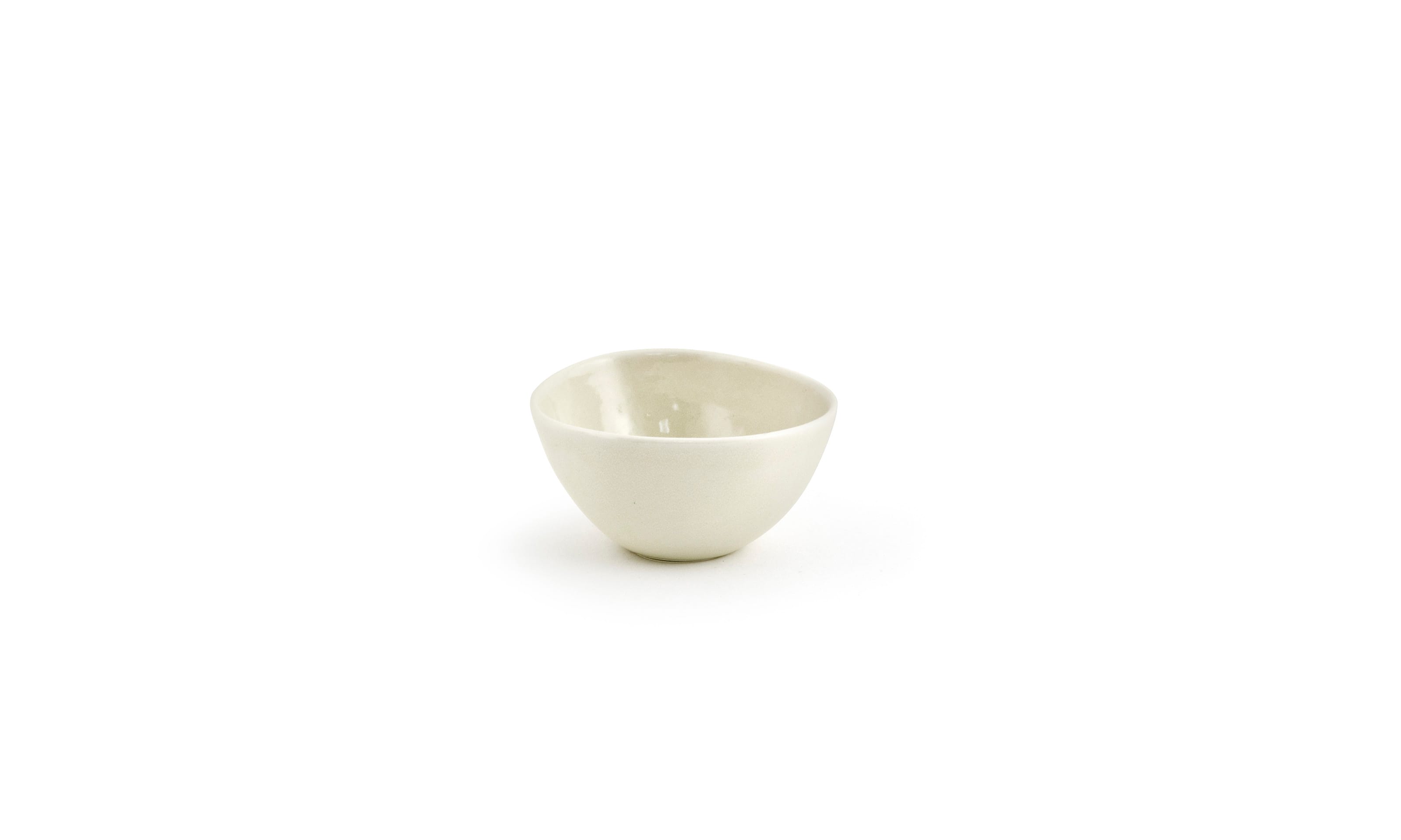 Front of the House DBO141BEP23 7 oz Round Kiln® Bowl, Vanilla Bean, 12/Case