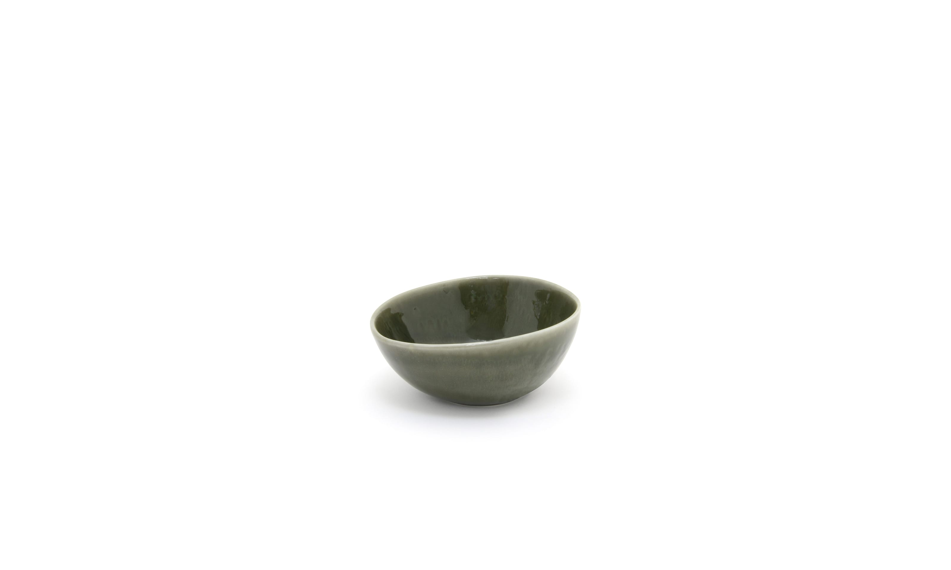 Front of the House DBO142GRP23 5" Round Kiln® Bowl, 10 oz, Leek, 12/Case