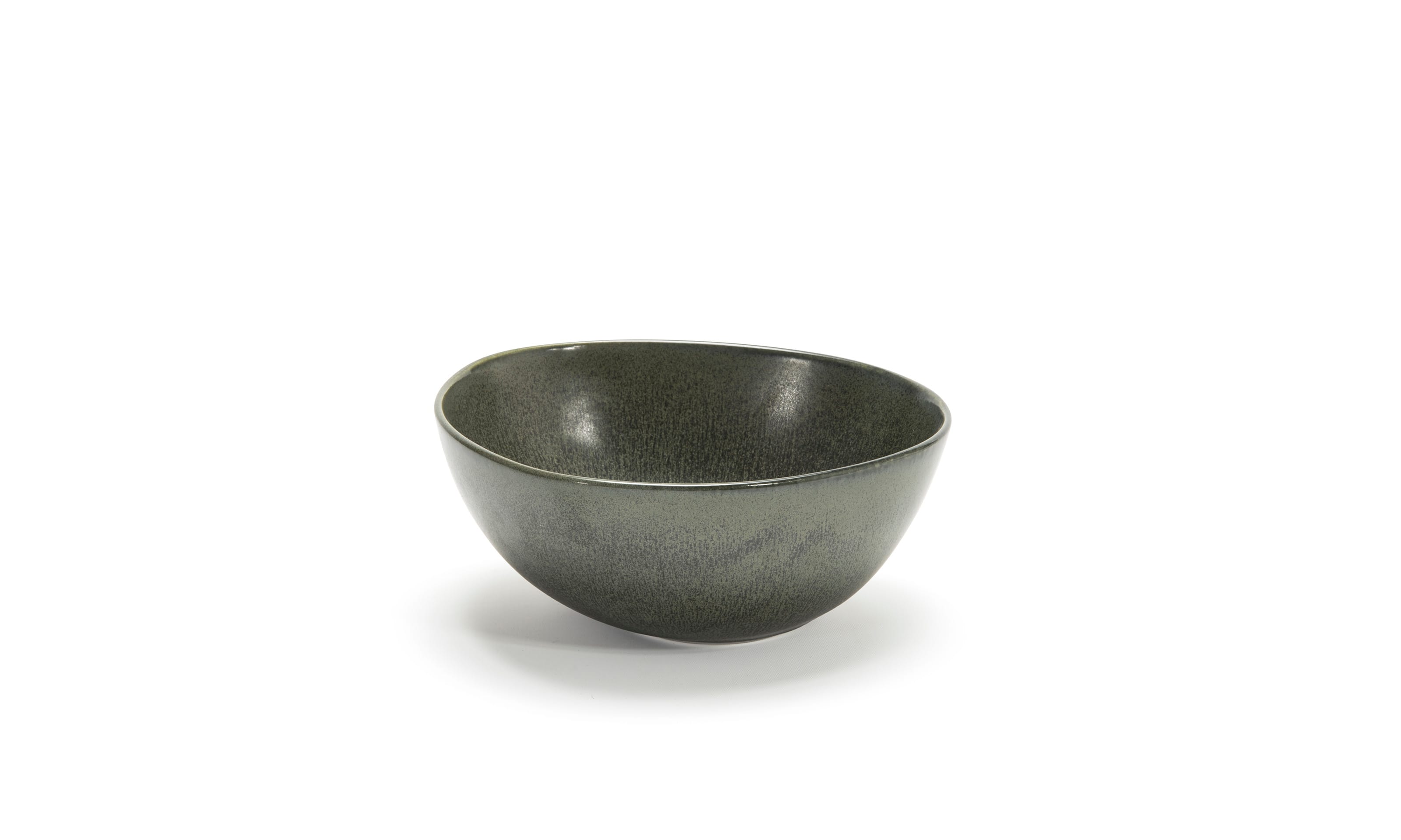 Front of the House DBO143DGP23 6" Round Kiln® Bowl, 21 oz, Sage, 12/Case