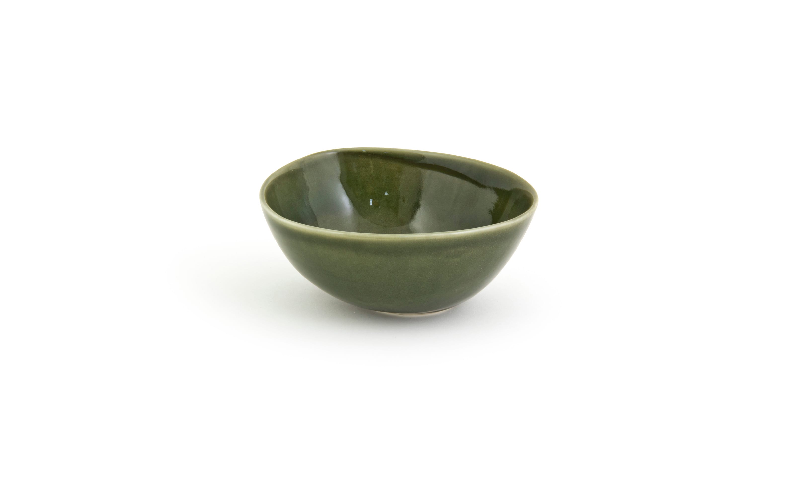 Front of the House DBO143GRP23 6" Round Kiln® Bowl, 21 oz, Leek, 12/Case