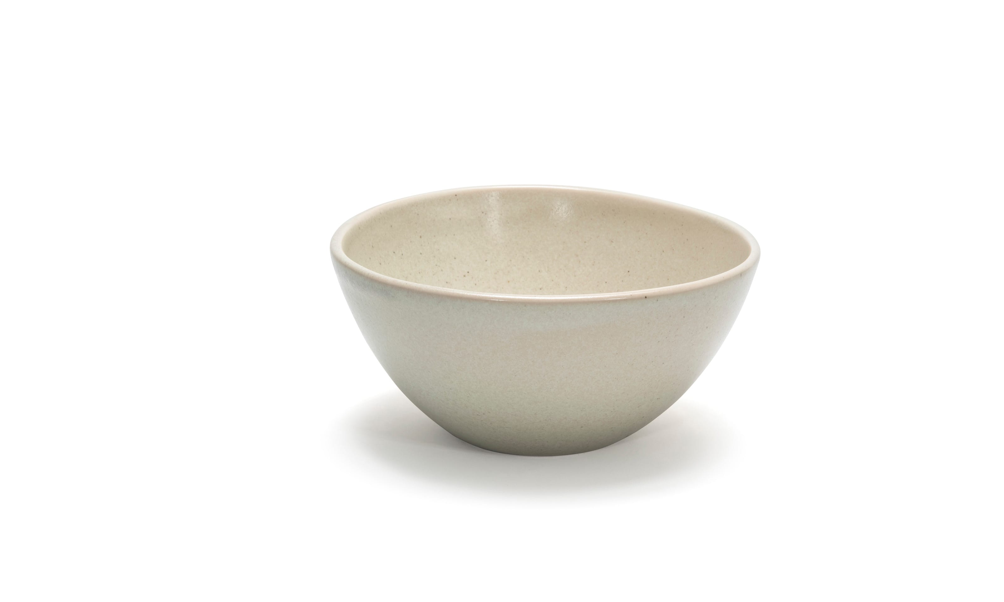 Front of the House DBO154MUP21 7.5" Oval Tall Kiln® Bowl, 42 oz, Mushroom, 4/Case