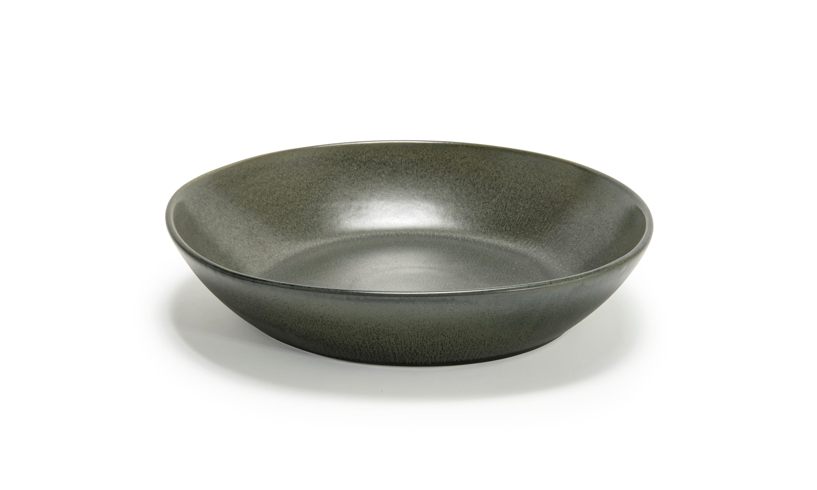 Front of the House DBO157DGP22 9.75" Round Kiln® Bowl, 48 oz, Sage, 6/Case