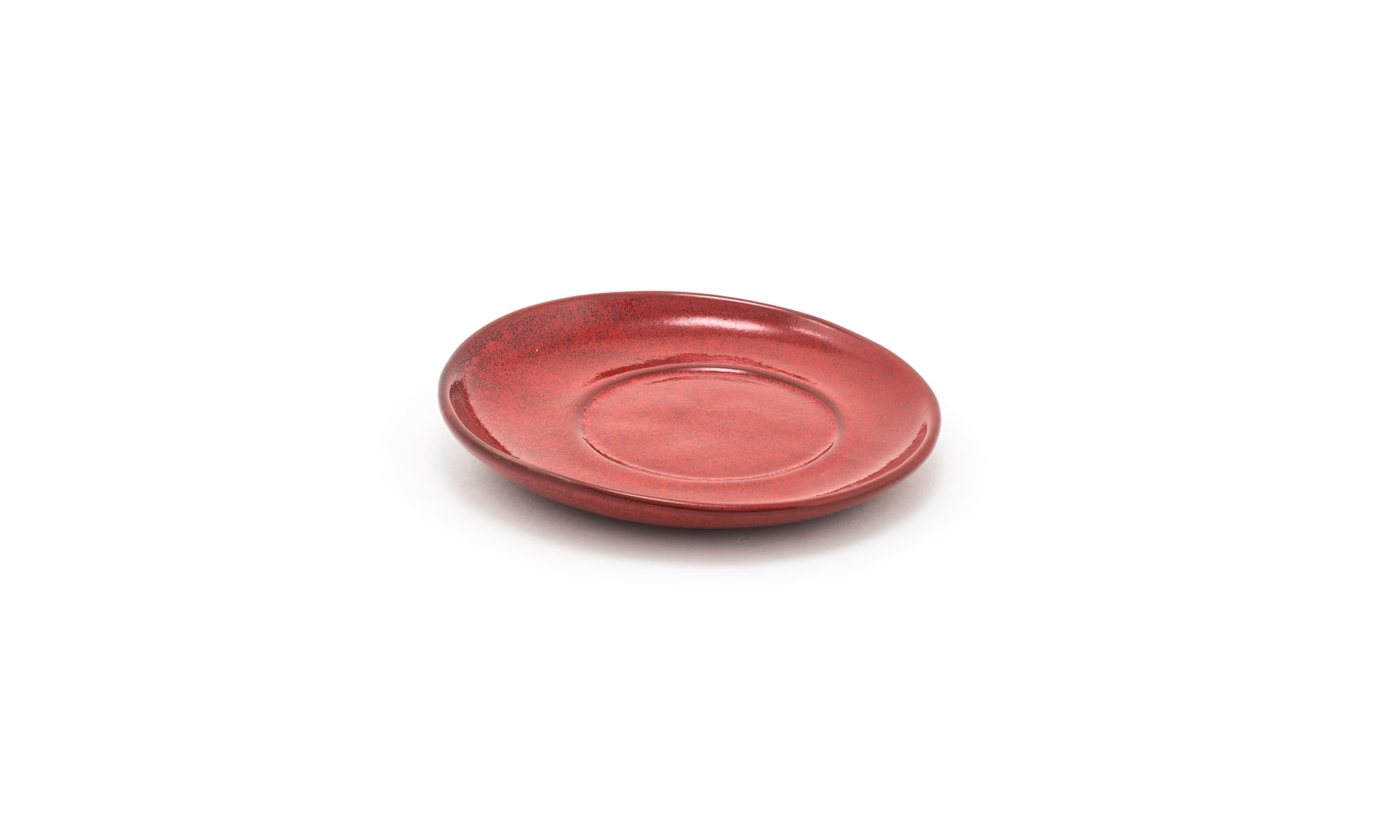 Front of the House DCS047RDP23 6" Round Kiln® Saucer, Chili, 12/Case