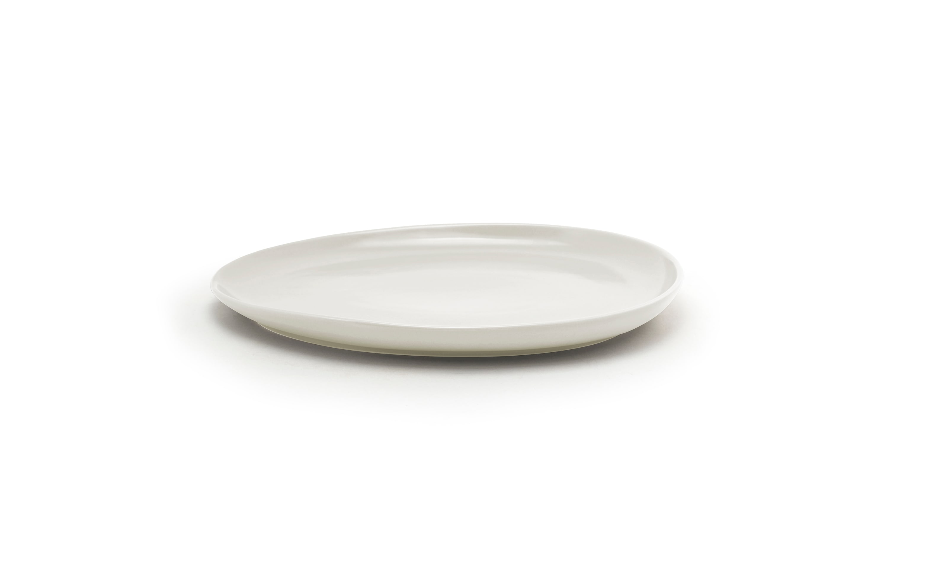 Front of the House DOS032BEP20 13" Oval Tides® Low Platter, Scallop, 2/Case