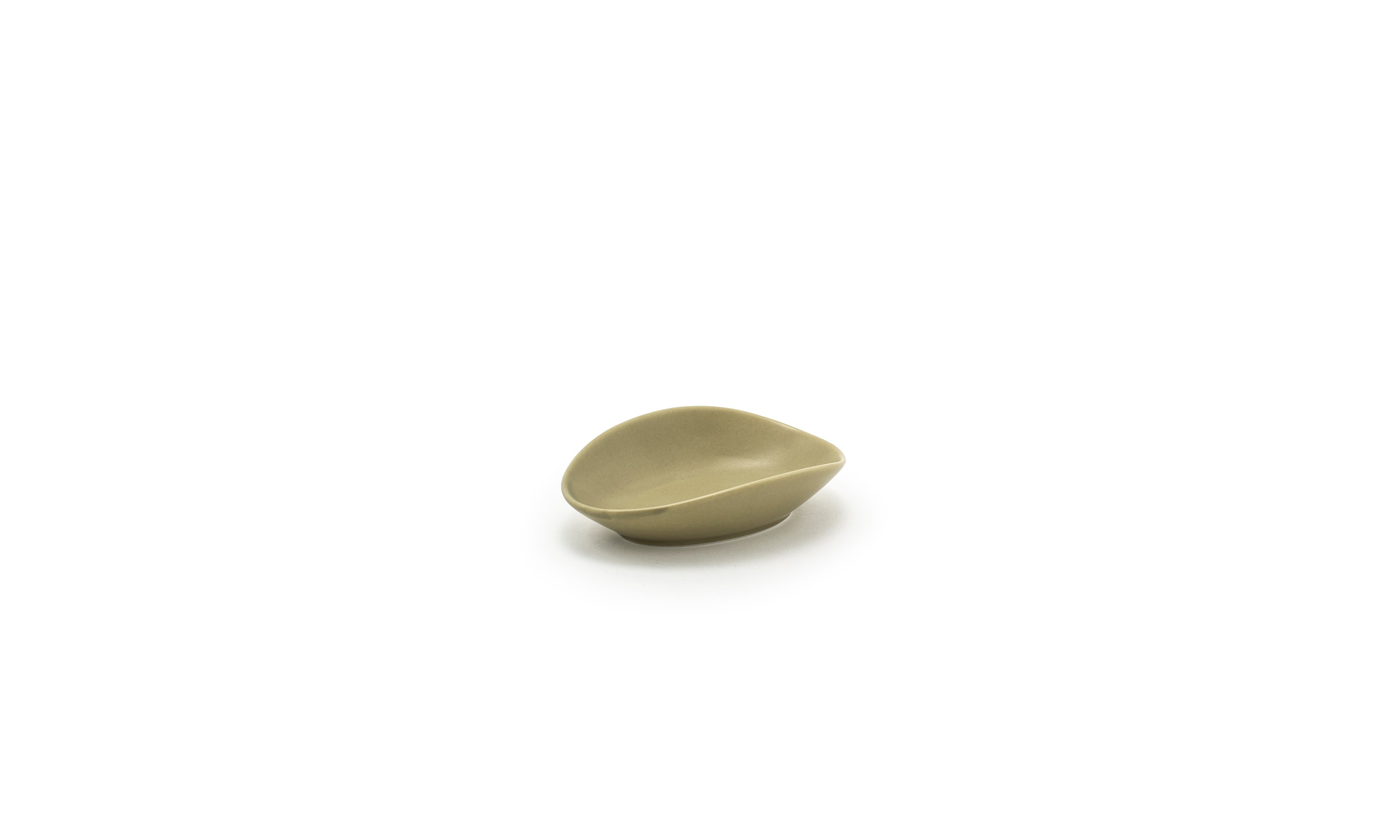 Front of the House DSD061GRP23 3 oz Oval Tides® Ramekin, Sea Grass, 12/Case