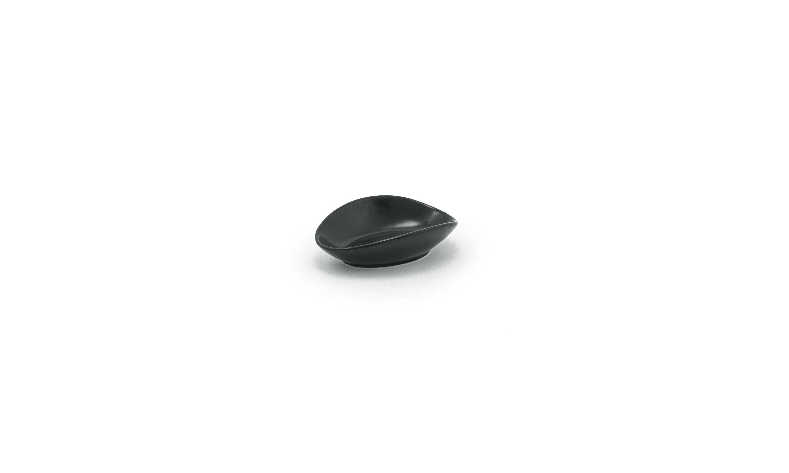 Front of the House DSD062BKP23 1.5 oz Oval Tides® Ramekin, Mussel, 12/Case