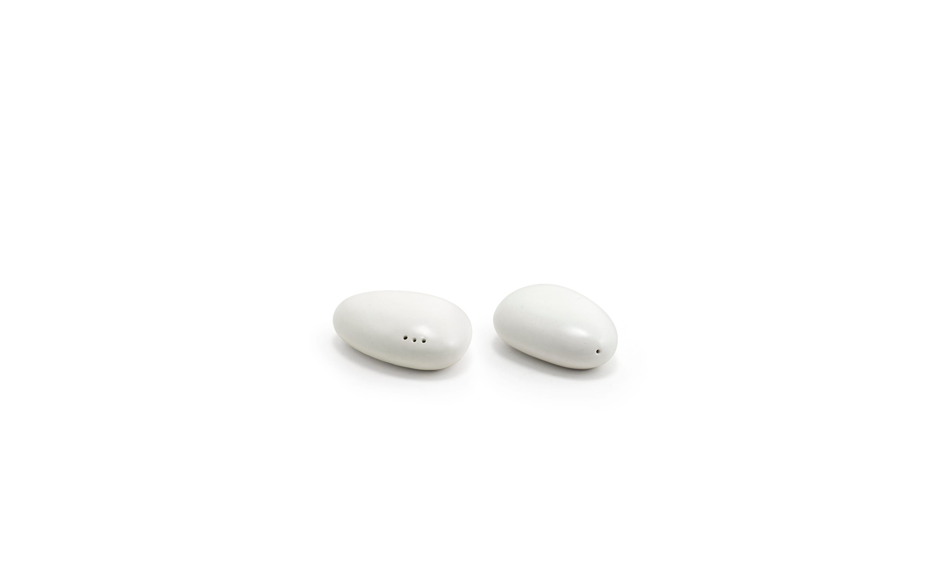 Front of the House TSP018BEP23 Tides® Salt & Pepper Set, 3 oz, Scallop, 12/Case