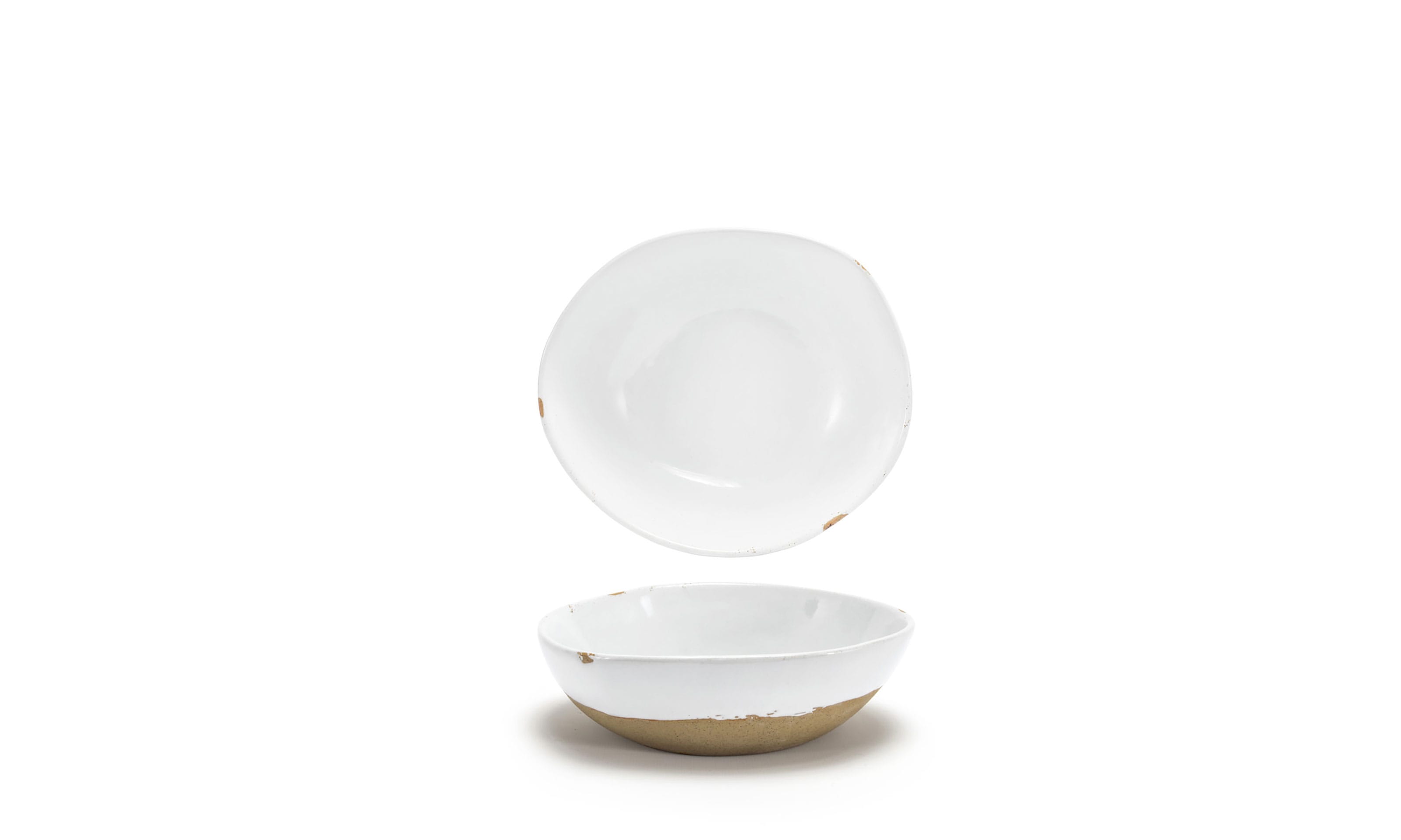Front of the House DBO163WHP22 7" Round Artefact® Bowl, 24 oz, White, 6/Case