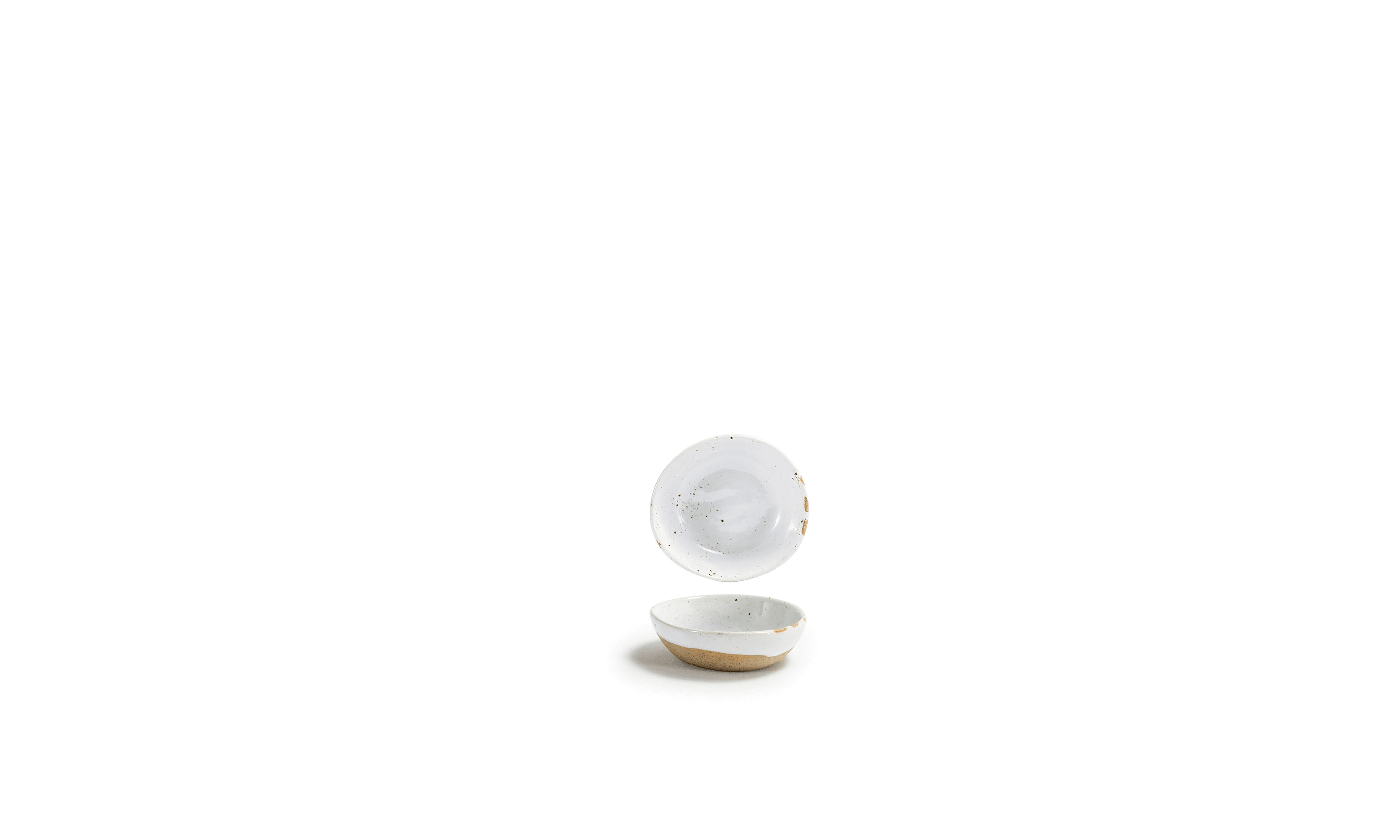 Front of the House DSD071BEP23 2 oz Round Artefact® Ramekin, Ash, 12/Case