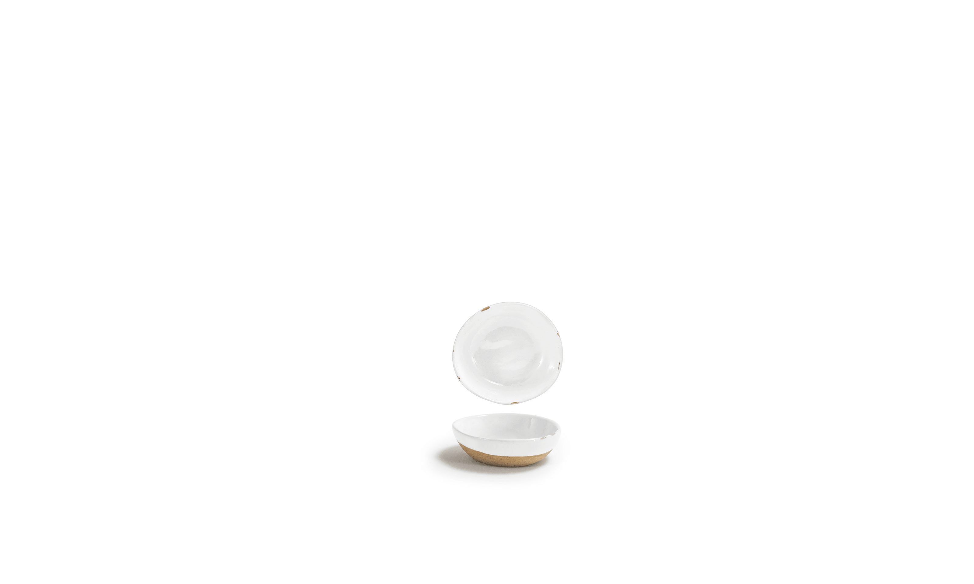 Front of the House DSD071WHP23 2 oz Round Artefact® Ramekin, White, 12/Case