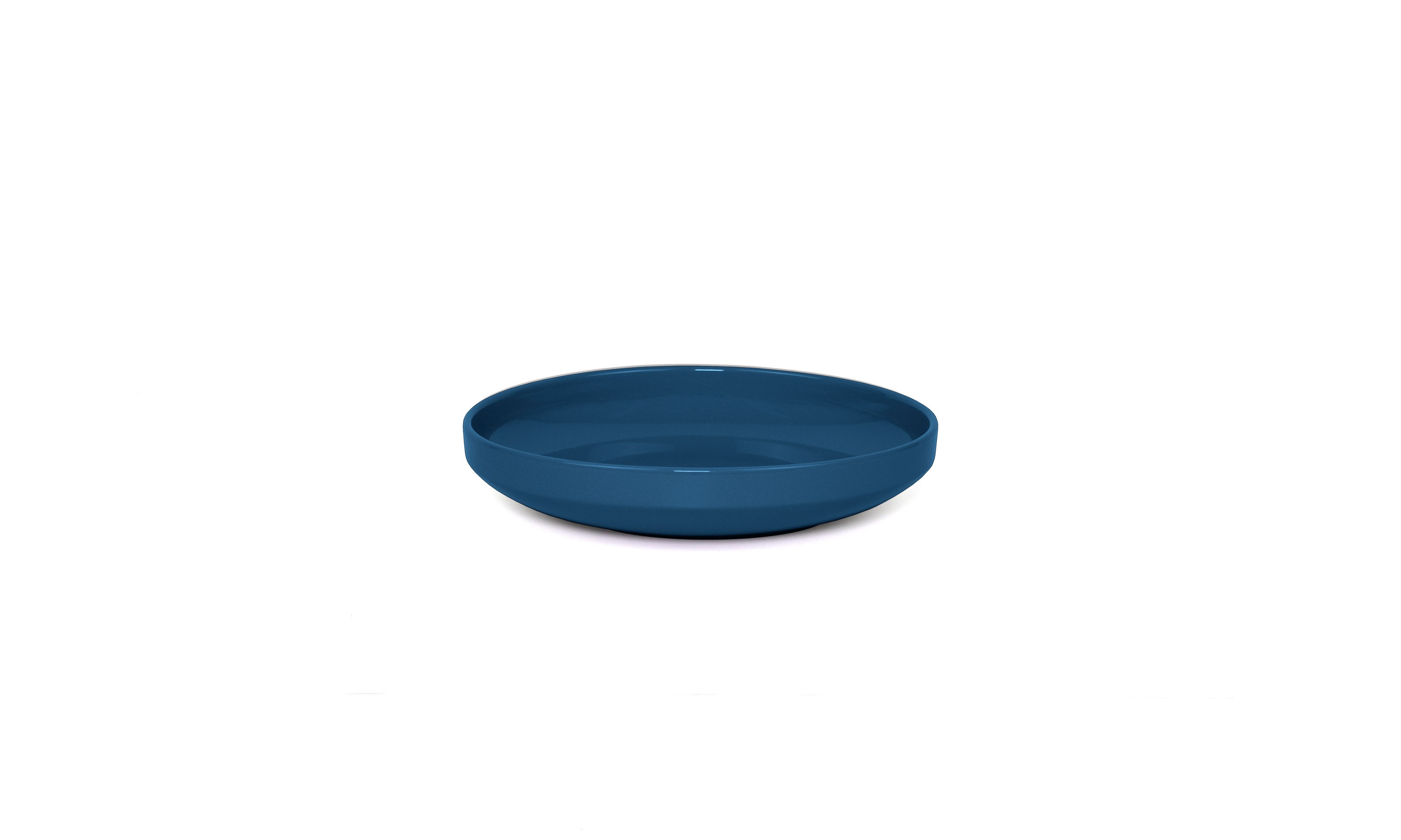 Front of the House DBO185BLP22 7" Round Bevel™ Bowl, 21 oz, Lapis, 6/Case