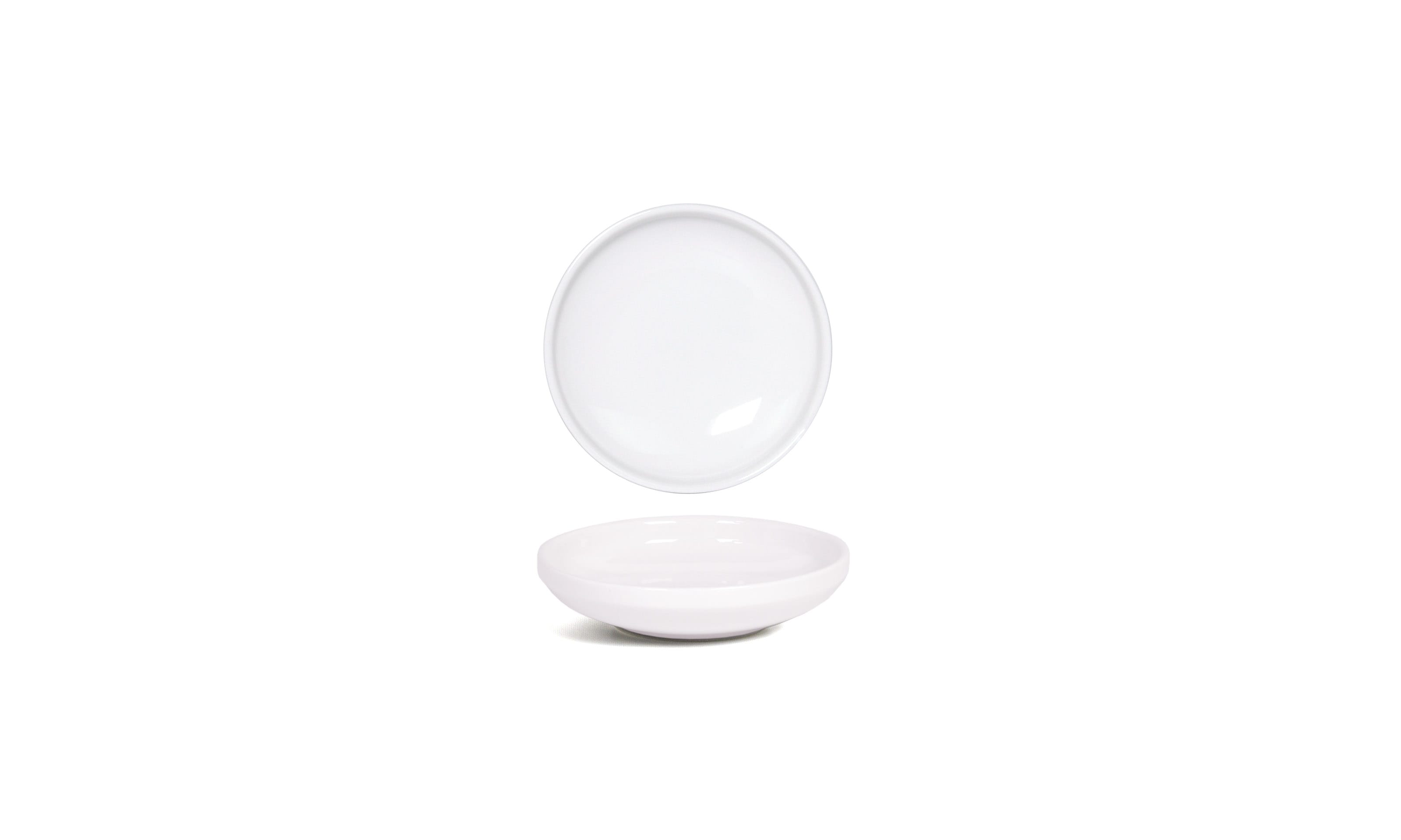 Front of the House DSD076WHP23 3.5 oz Round Bevel™ Ramekin, White, 12/Case