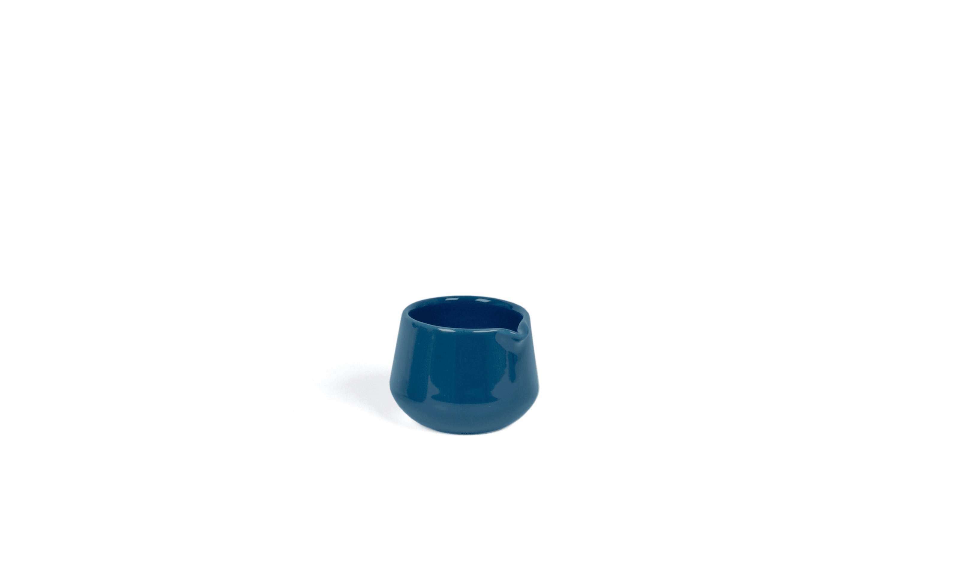 Front of the House TCR017BLP23 3 oz Bevel™ Pourer, Lapis, 12/Case