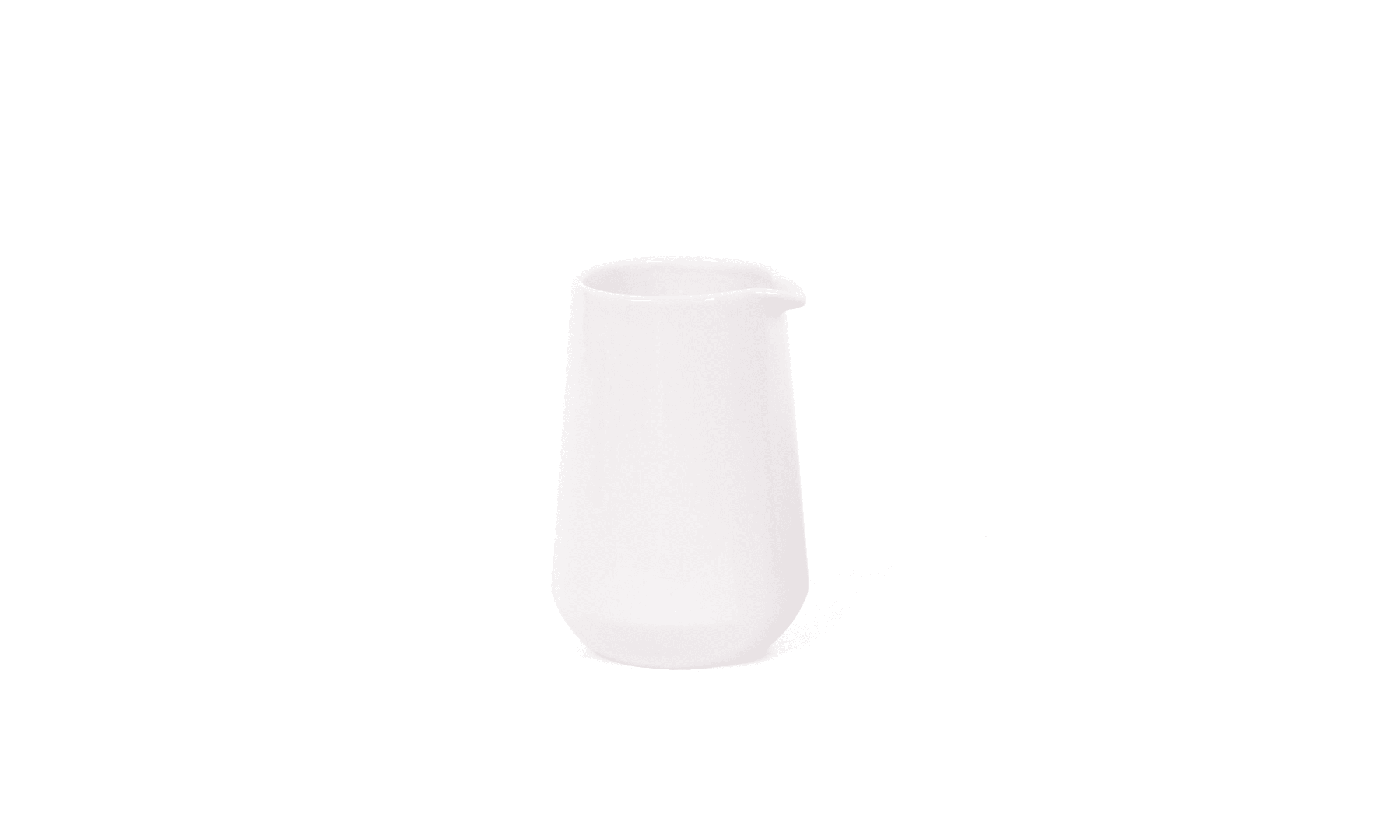 Front of the House TCR020WHP22 16 oz Bevel™ Pourer, White, 6/Case