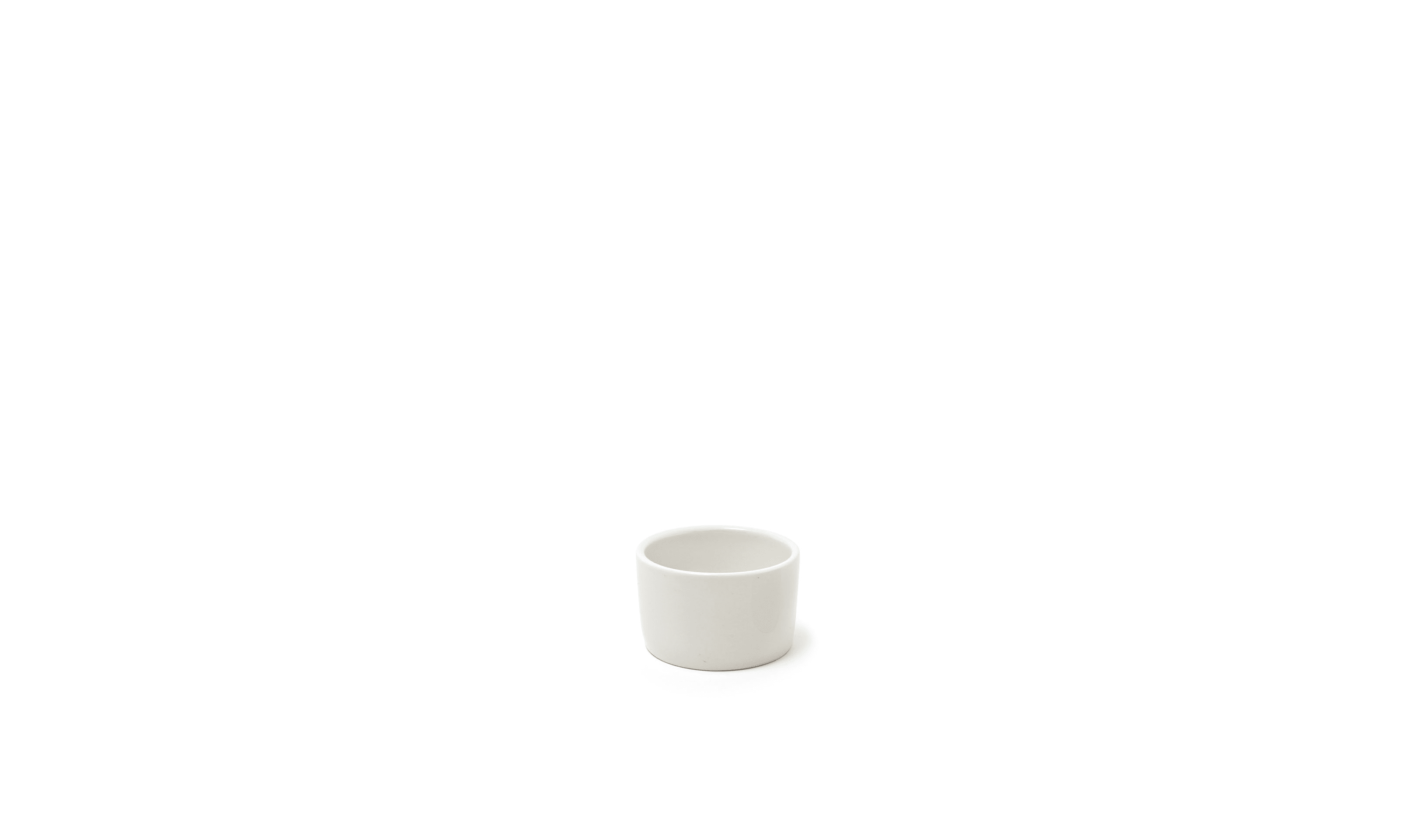Front of the House ASC012BEP13 2 oz Round Catalyst® Canvas® Ramekin, 12/Case
