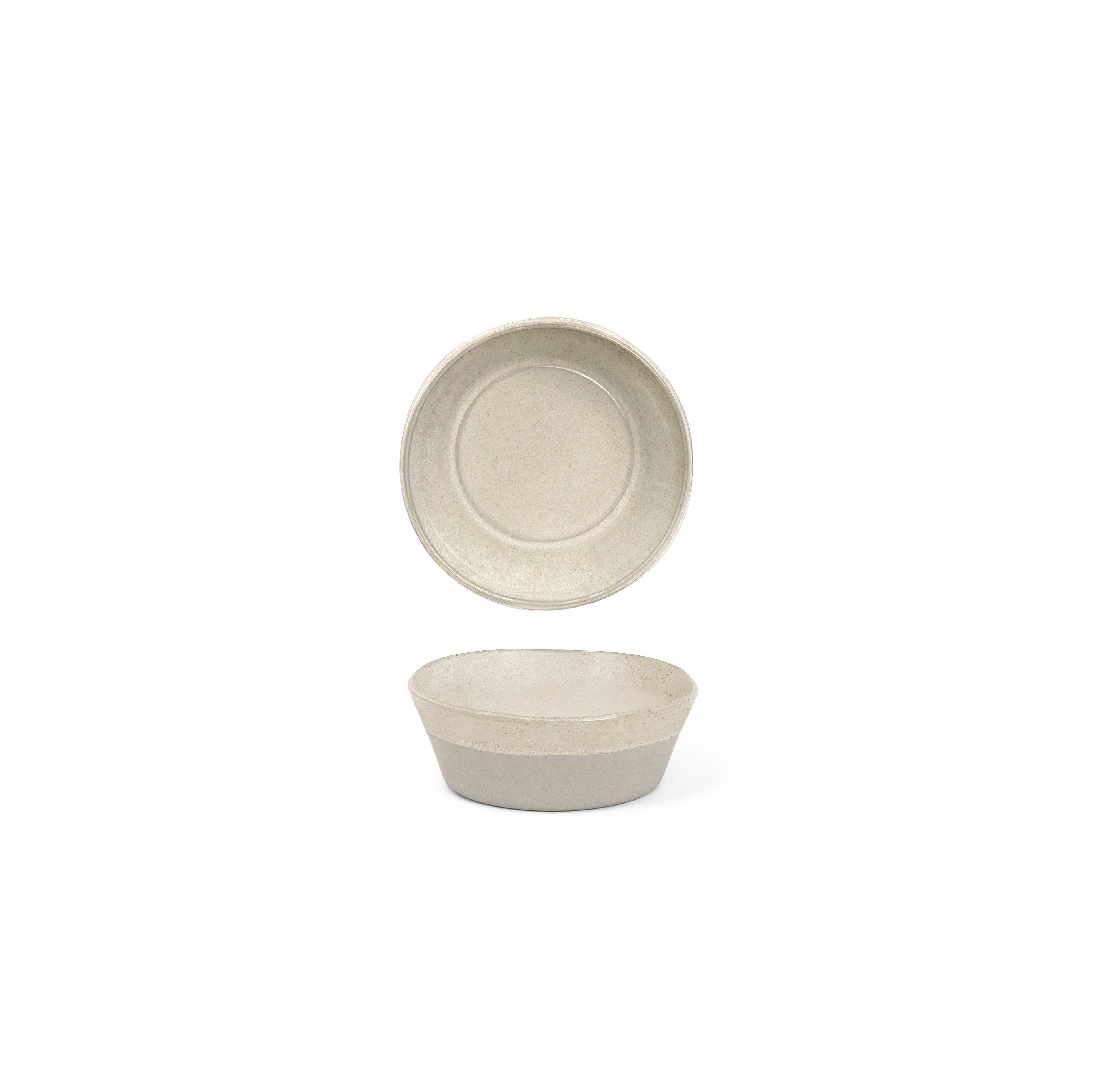 Front of the House DBO196BEP23 5.5" Round Mezze™ Bowl, 16 oz, Sesame, 12/Case