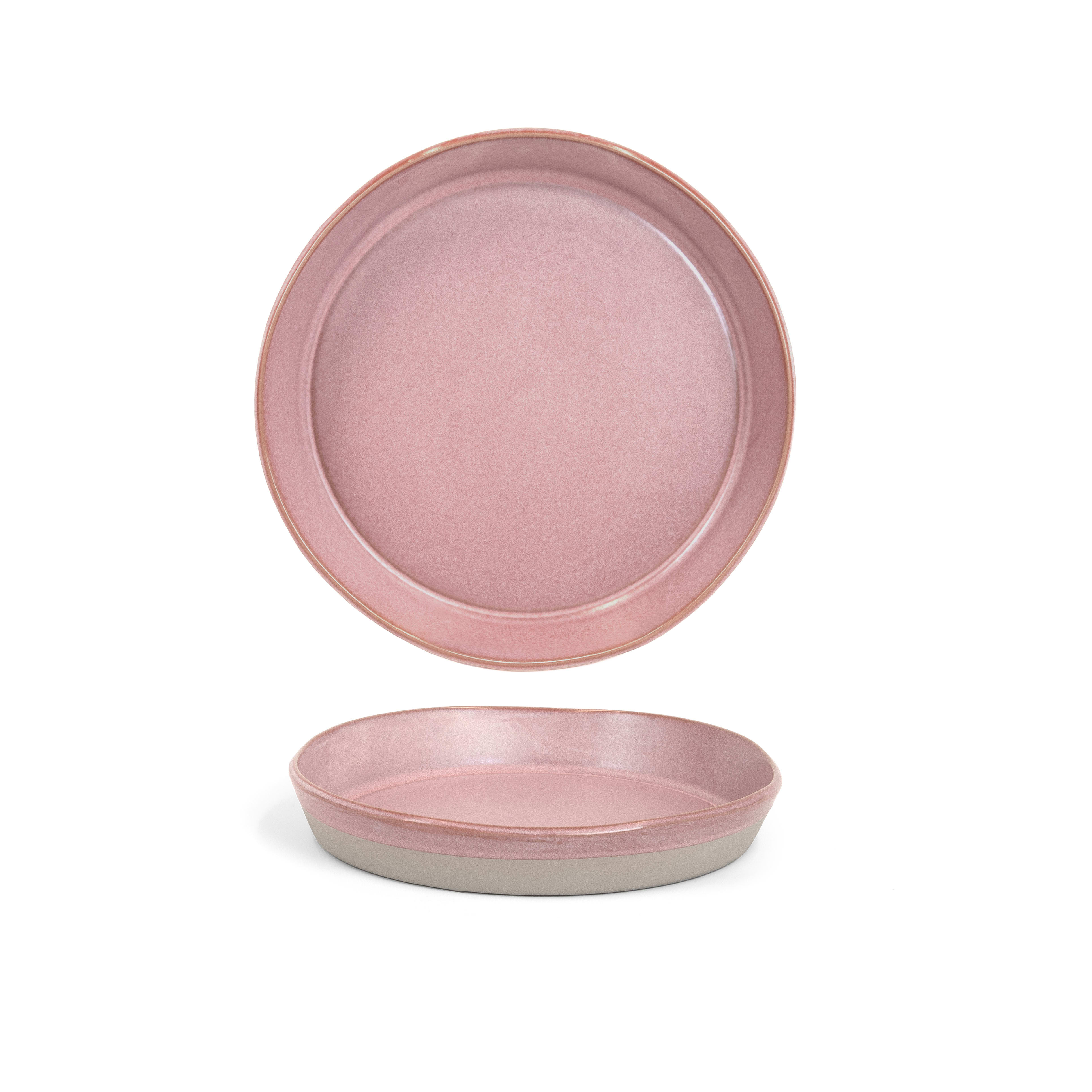 Front of the House DBO199PIP21 9.25" Round Mezze™ Bowl, 36 oz, Guava, 4/Case