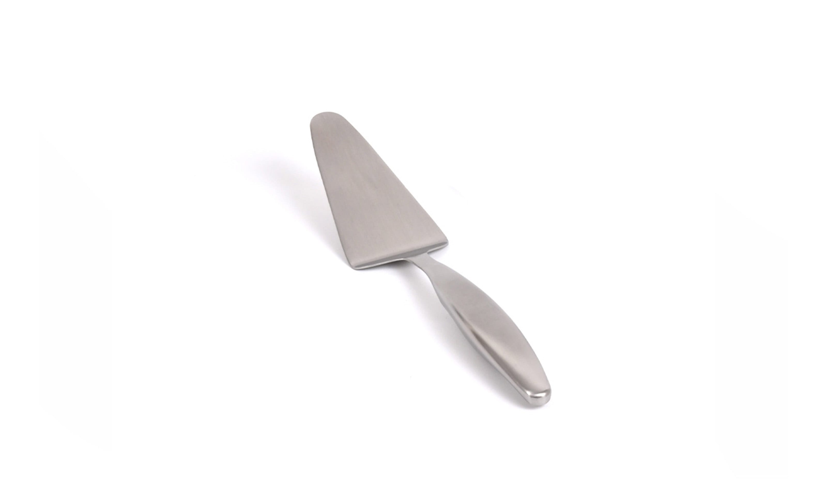 FOH BUT039BSS23 10.25" Brushed Stainless Cake Server - Silver