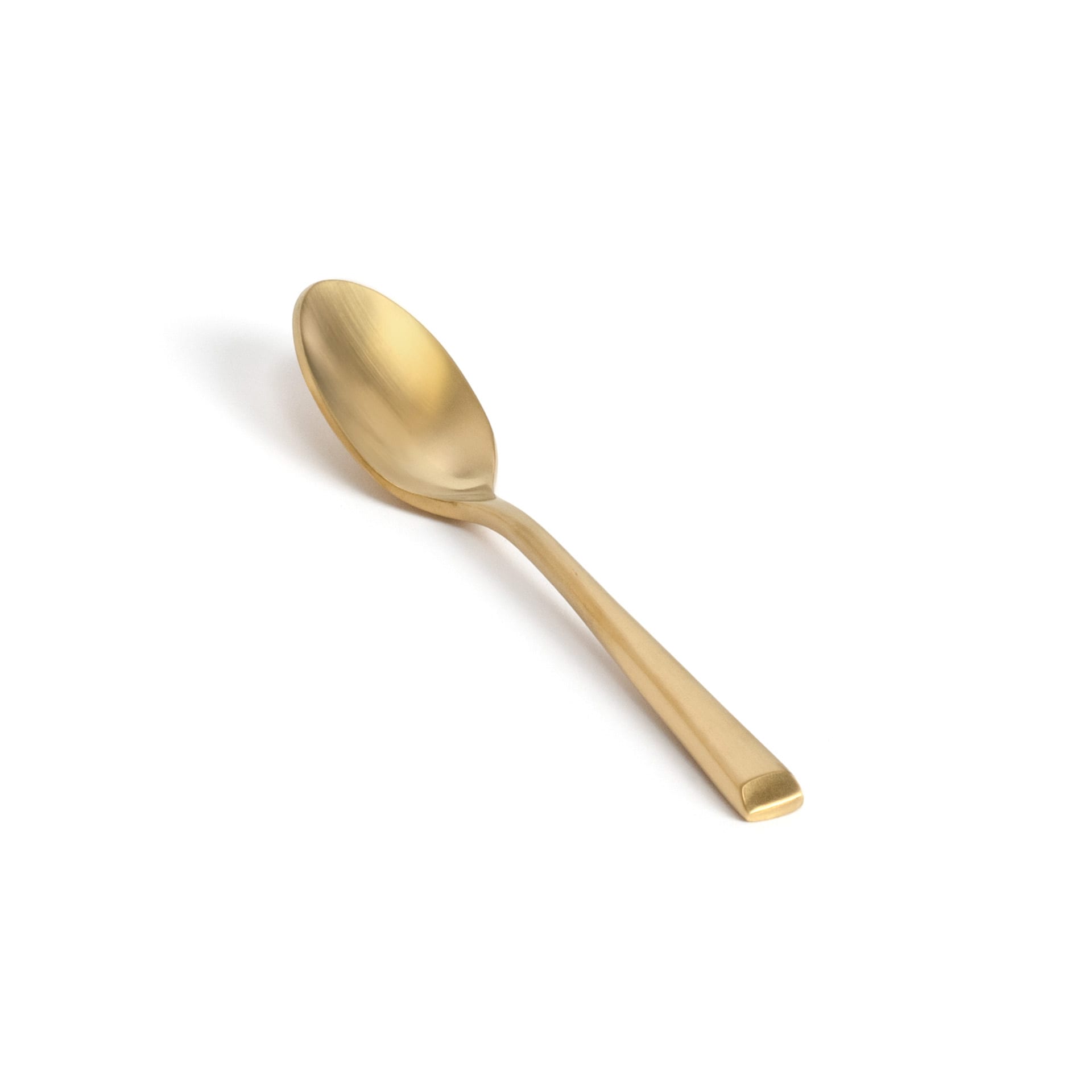 FOH FCS006GOS23 4.75" Parker Demitasse Spoon - Matte Brass