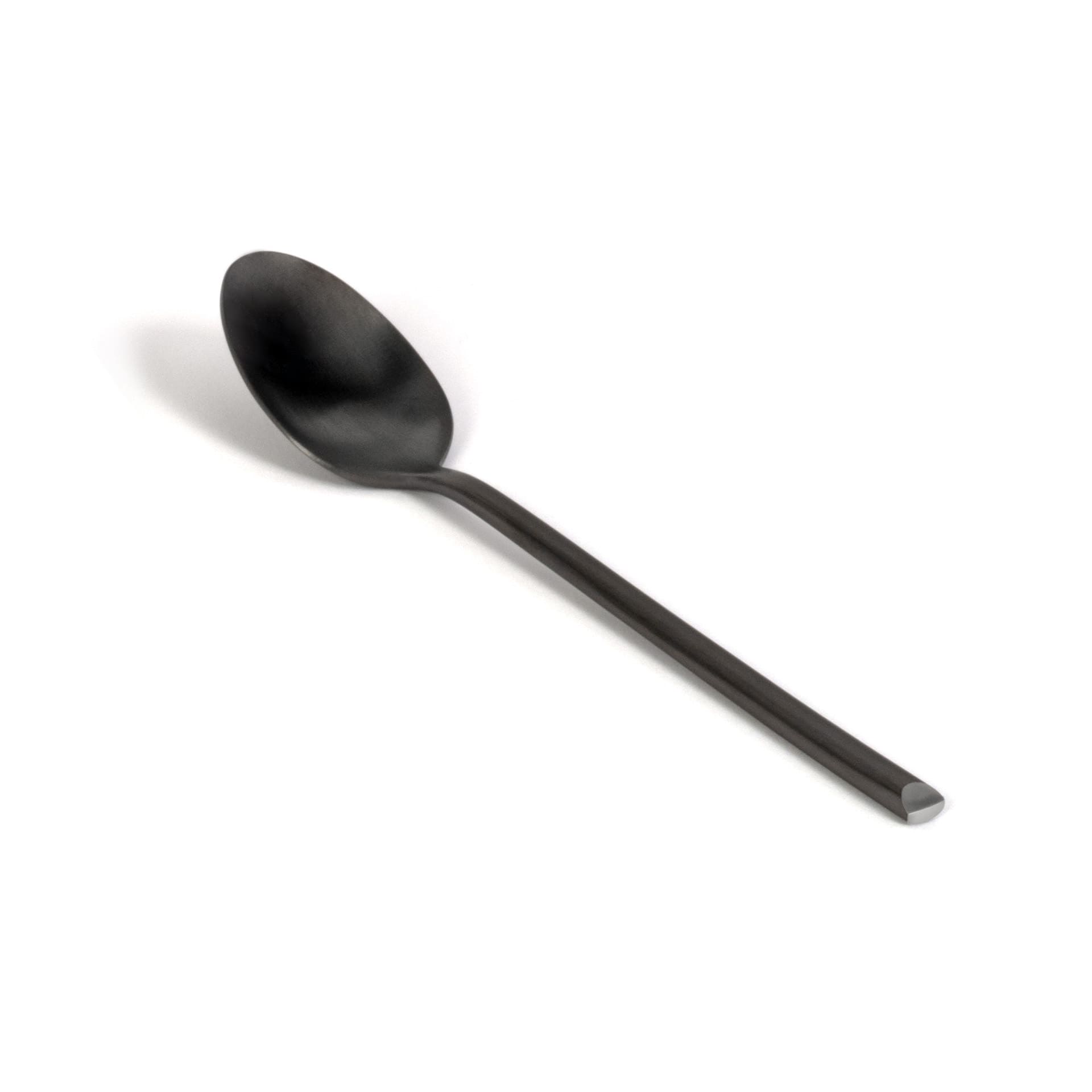FOH FCS018BKS23 6" Jasper Demitasse Spoon - Matte Black