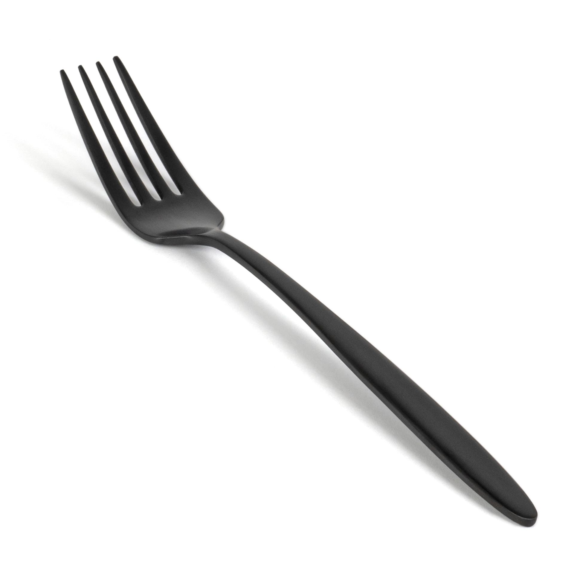 FOH FDF008BKS23 8" Luca Dinner Fork - Matte Black
