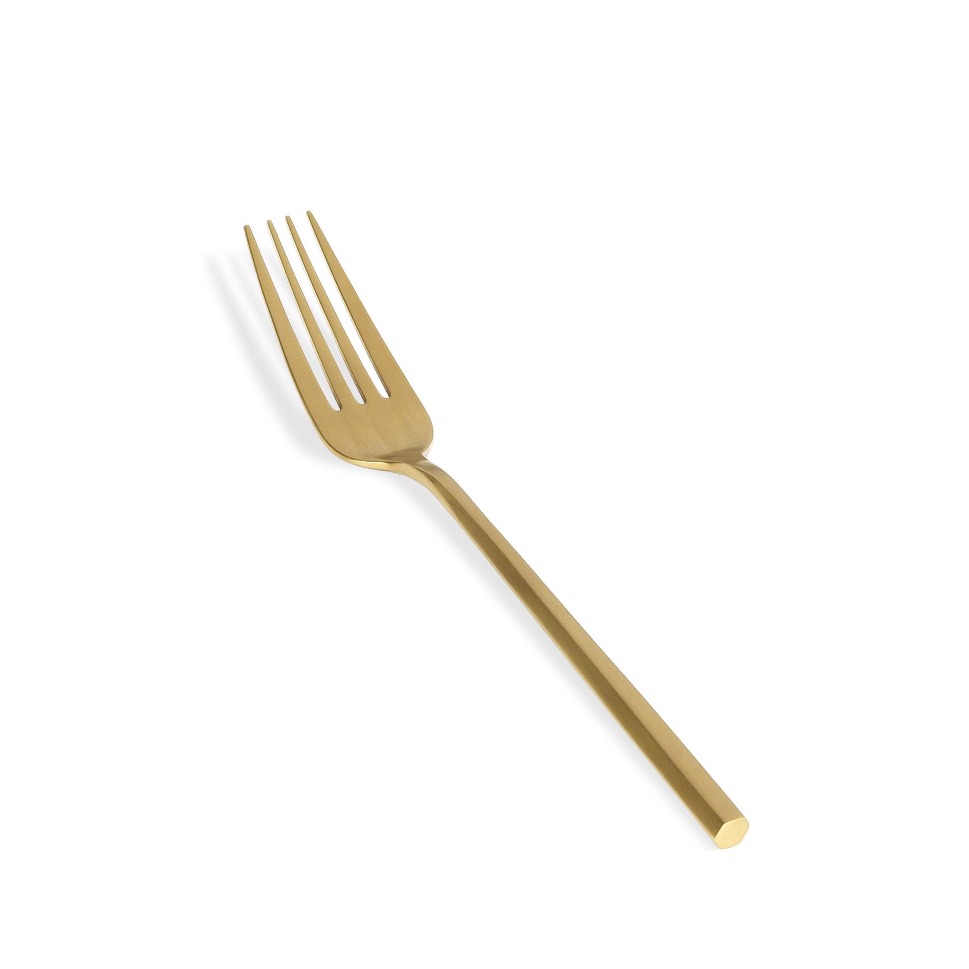 FOH FDF011GOS23 8.25" Hector Dinner Fork - Matte Brass